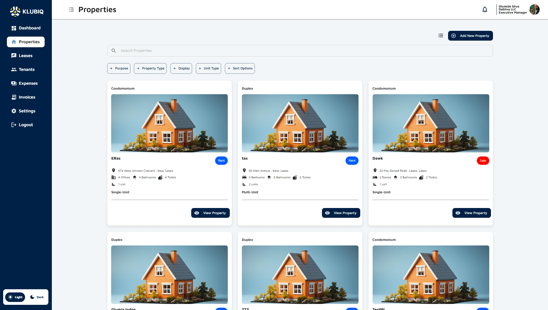 Property Portfolio Management